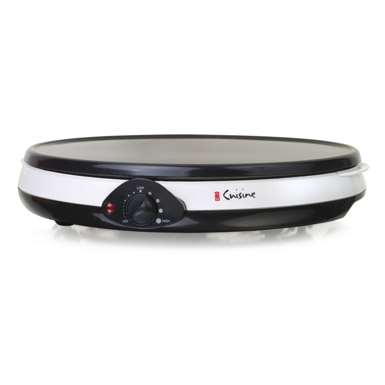 Euro Cuisine Electric Crepe Maker & Reviews Wayfair